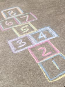 sidewalk chalk games