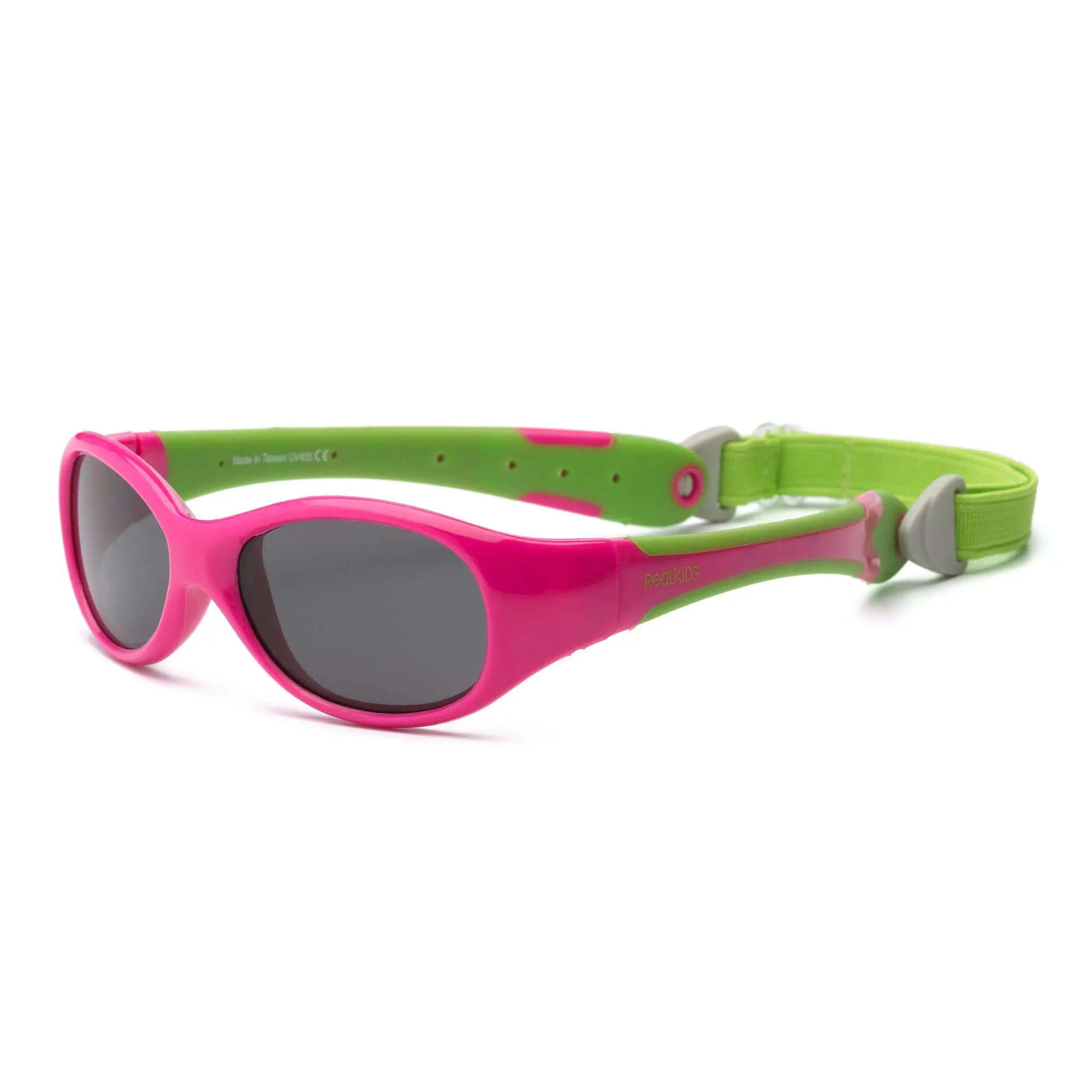 Explorer Cherry Pink/Lime Sunglasses